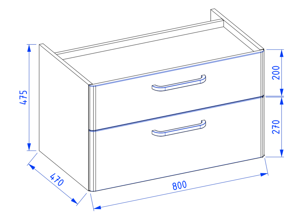 COMFY servantskap 80cm
