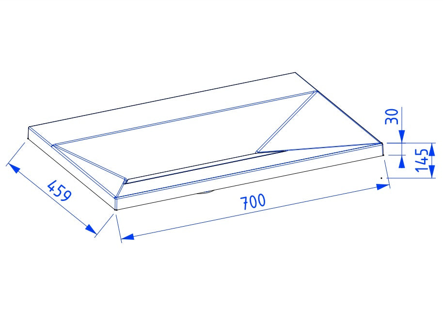EDGE servantskap 70cm
