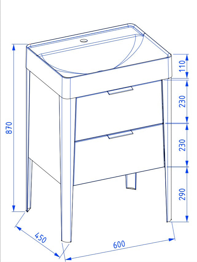VIBE servantskap 60 cm