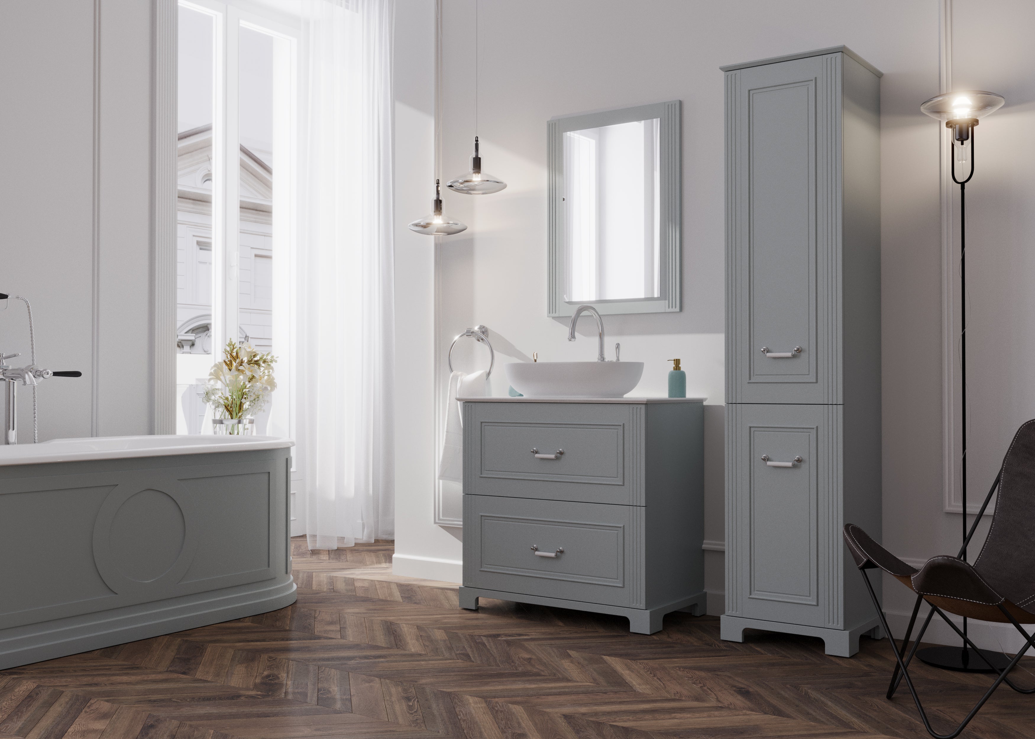 OXFORD speil 60×80cm